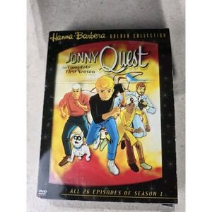 Jonny Quest The Complete First Season DVD Hanna-Barbera Golden Collection 4-Disc